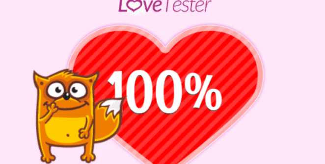 Testador de amor